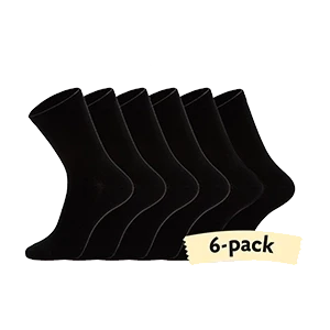 49. Classic black socks – storlek 36/40