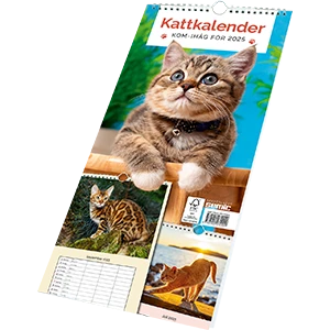 32. Kattkalender - kom-ihåg för 2025