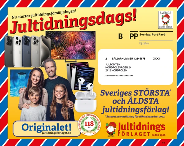 Sälja Jultidningar 2024 Säljmaterial Jultidningsförlaget